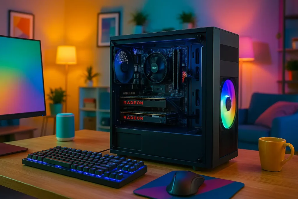 Monte seu PC: i5-8500, RX 550, 8GB, 240GB SSD