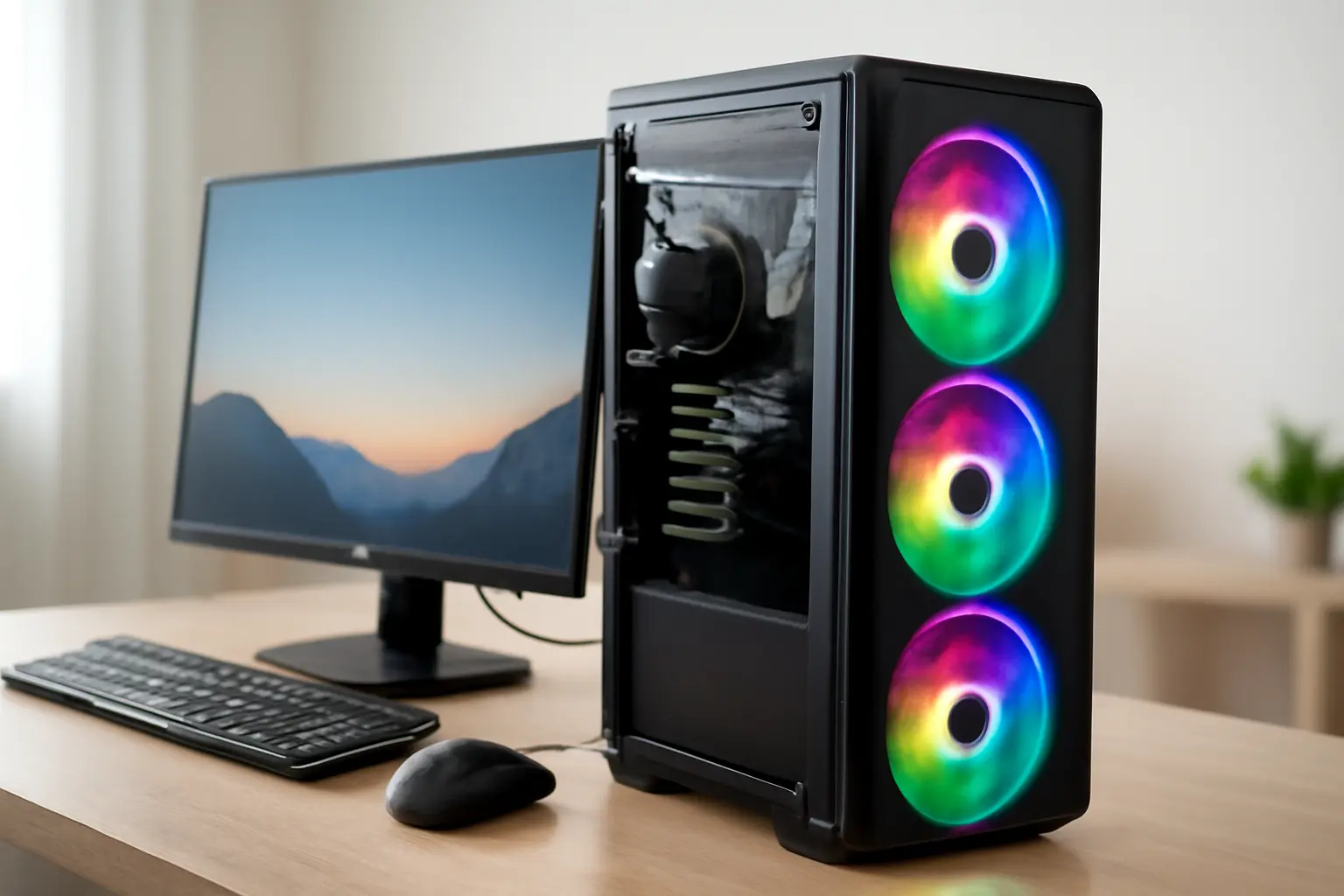 PC Gamer AMD Ryzen 3 3200G Radeon Vega 8 8GB RAM SSD 240GB