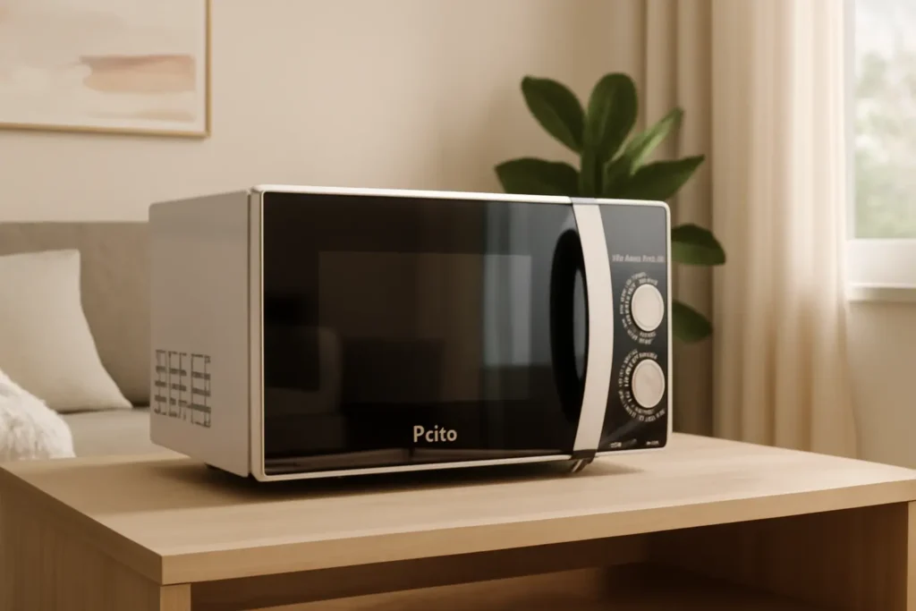 Forno Micro-Ondas Philco PMO23EB 20L Espelhado/Branco - 127V