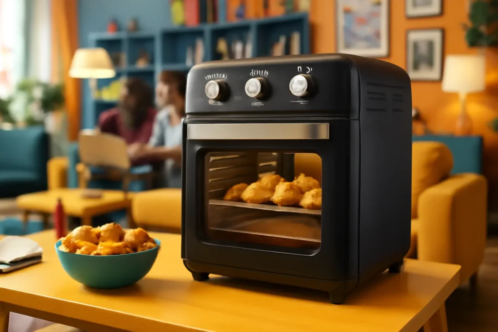 Fritadeira Air Fryer Forno Oven 12L, Mondial, Preto/Inox, 2200W, 220V - Versatilidade e Potência