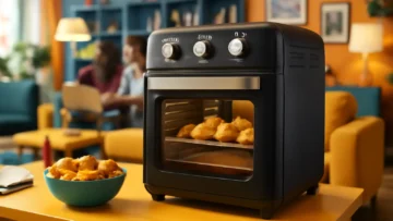 Fritadeira Air Fryer Forno Oven 12L, Mondial, Preto/Inox, 2200W, 220V - Versatilidade e Potência