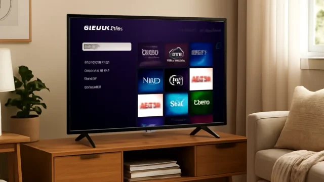 Smart TV 32” Britânia Roku LED Dolby Audio
