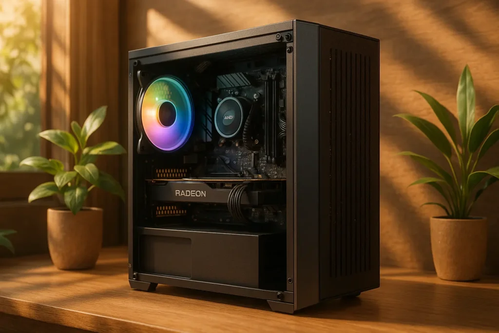 Monte seu PC: Ryzen 5 5600, RX 6600, 16GB, 480GB SSD