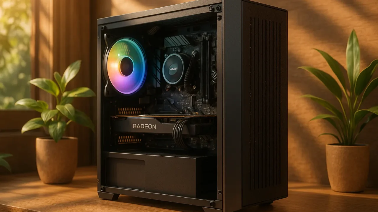 Monte seu PC: Ryzen 5 5600, RX 6600, 16GB, 480GB SSD