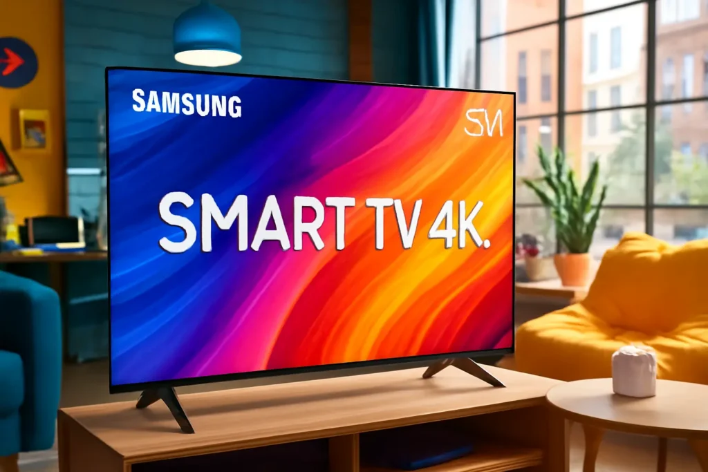 TV Samsung Smart 4K 55" LH55BEDHVGGXZD – Desempenho e Conectividade