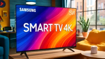 TV Samsung Smart 4K 55" LH55BEDHVGGXZD – Desempenho e Conectividade