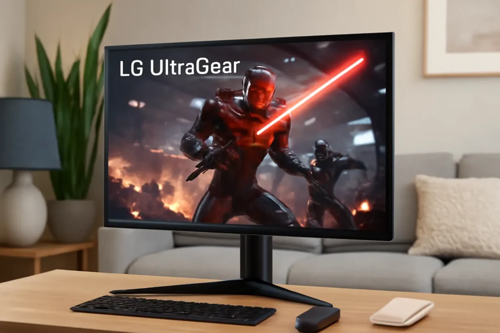 Monitor LG UltraGear 32GN600 - 32" QHD 165Hz, 1ms (MBR), HDR10, FreeSync
