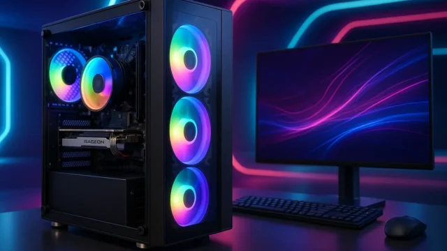 Monte seu PC: i3-12100F, RX 6600, 8GB, 240GB SSD