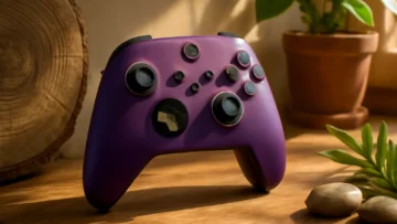 Controle Sem Fio Xbox - Astral Purple: Conforto e Estilo no Jogo
