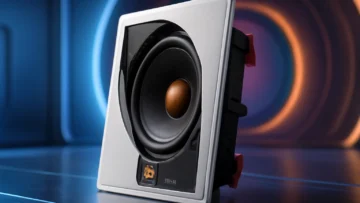 Caixa Acústica de Embutir JBL CI6SA Plus Arandela Angulada 160W