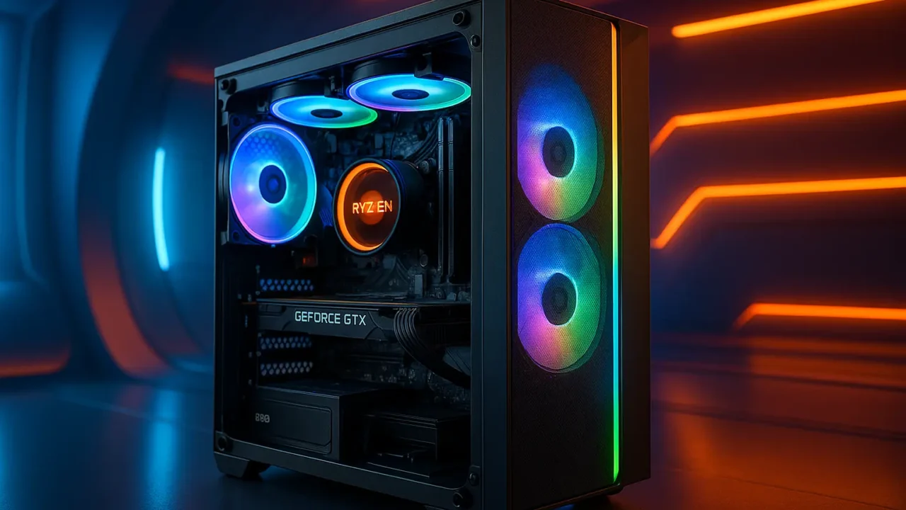 Monte seu PC: Ryzen 5 4500, GTX 1060, 8GB, 240GB SSD