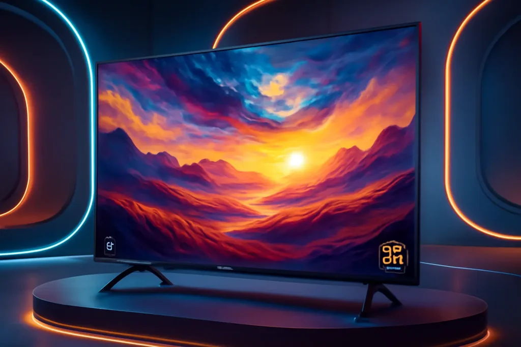 HQ Smart TV LED 50" 4K: Wi-Fi, Android 11 e Design Slim