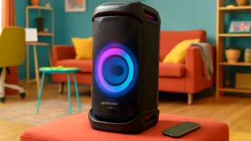 Caixa de Som PartyBox LG XBoom XL5S – Potência, Qualidade Sonora e Autonomia Impecáveis