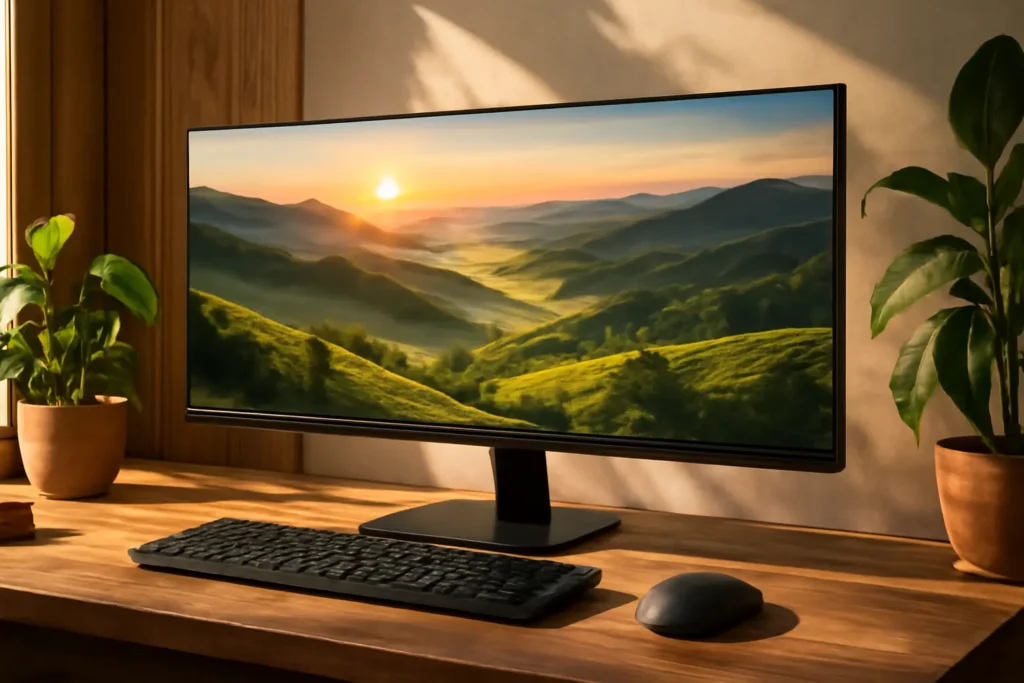 GRASEP Monitor Ultrawide 30 Polegadas QHD 2K – Tela VA 100Hz, 1ms, 21:9, Compatível com G-SYNC/FreeSync, 99% RGB – Monitor para Jogos e Multitarefa Imersiva