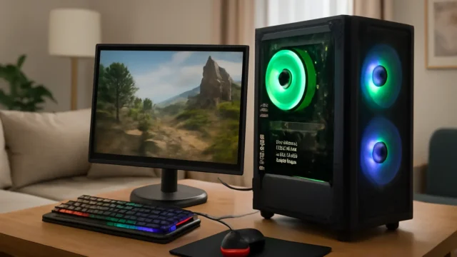 PC GAMER AMD RYZEN 7 5700G - 16GB DDR4 - SSD 240GB - RADEON VEGA 8 - MONITOR 19'' - KIT GAMER RGB