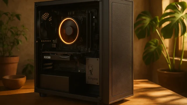 Monte seu PC: Ryzen 3 4100, RX 550, 8GB, 240GB SSD