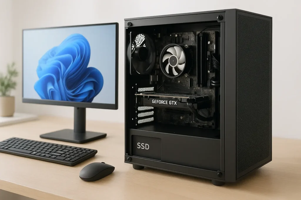 Monte seu PC: i5-12400F, GTX 1650, 16GB, 480GB SSD