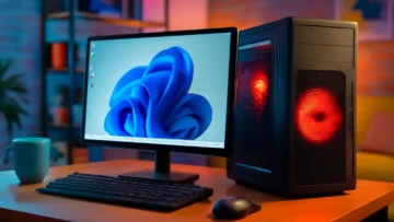 Computador PC Completo Intel Core i3 8GB SSD 128GB Monitor 15"