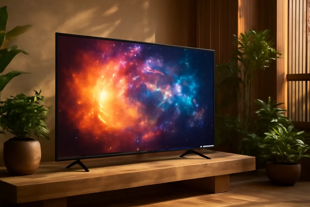 Smart TV Philips Ambilight 55" 4K 55PUG7908/78: Google TV, Dolby Vision/Atmos e Bluetooth