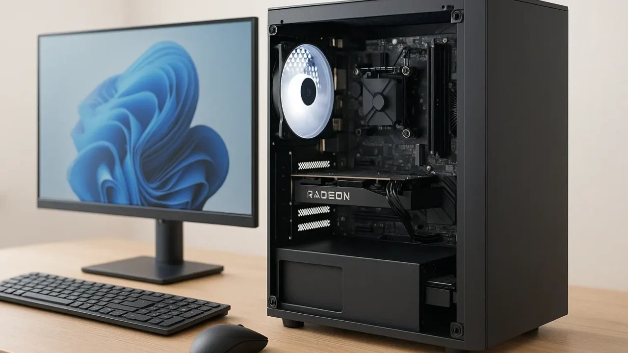 Monte seu PC: i5-12400F, RX 550, 8GB, 240GB SSD