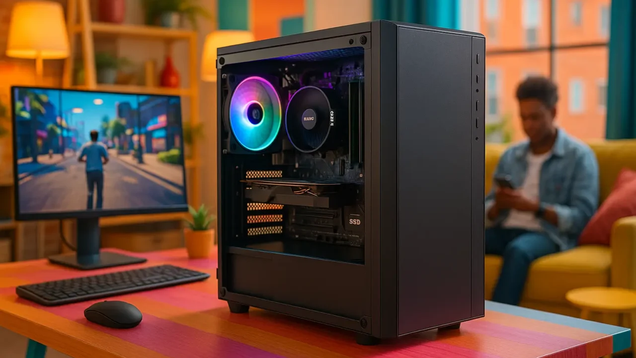 Monte seu PC: Ryzen 3 3200G, Vega 8, 16GB, 256GB SSD