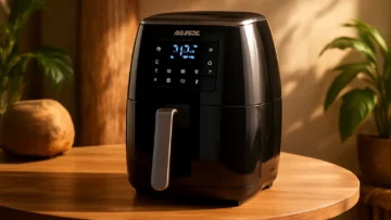 Fritadeira Sem Óleo Air Fryer Digital 5L, Mondial, 2000W, Preto - AF-50-DV