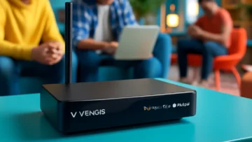 Receptor de TV Vivensis VX SMART SAT HD Android TV: Conectividade e Desempenho