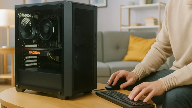 Monte seu PC: Ryzen 7 5700G, RX 6600, 8GB, 240GB SSD