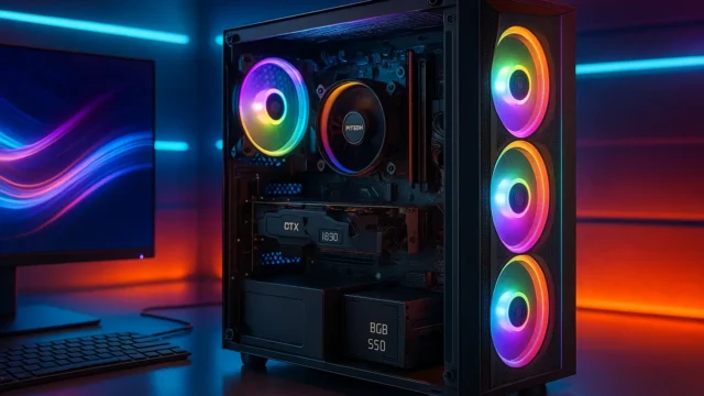 Monte seu PC: Ryzen 7 5700G, GTX 1650, 8GB, 240GB SSD