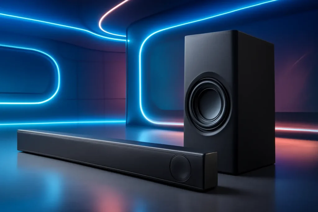 LG Sound Bar SNH5: Potência de 600W RMS, DTS Virtual X e Conectividade Wireless