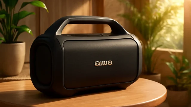 Caixa de Som Boombox Plus AIWA BBS-01-B 200W Bluetooth 30H IP66 USB Preto