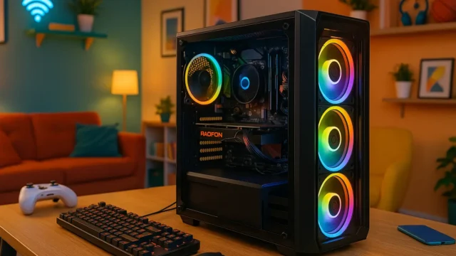 Monte seu PC: i3-10100F, RX 6600, 16GB, 240GB SSD