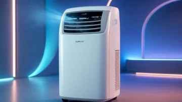 Ar Condicionado Portátil Hisense 12.000 BTUs com Wi-Fi e Evaporação Automática