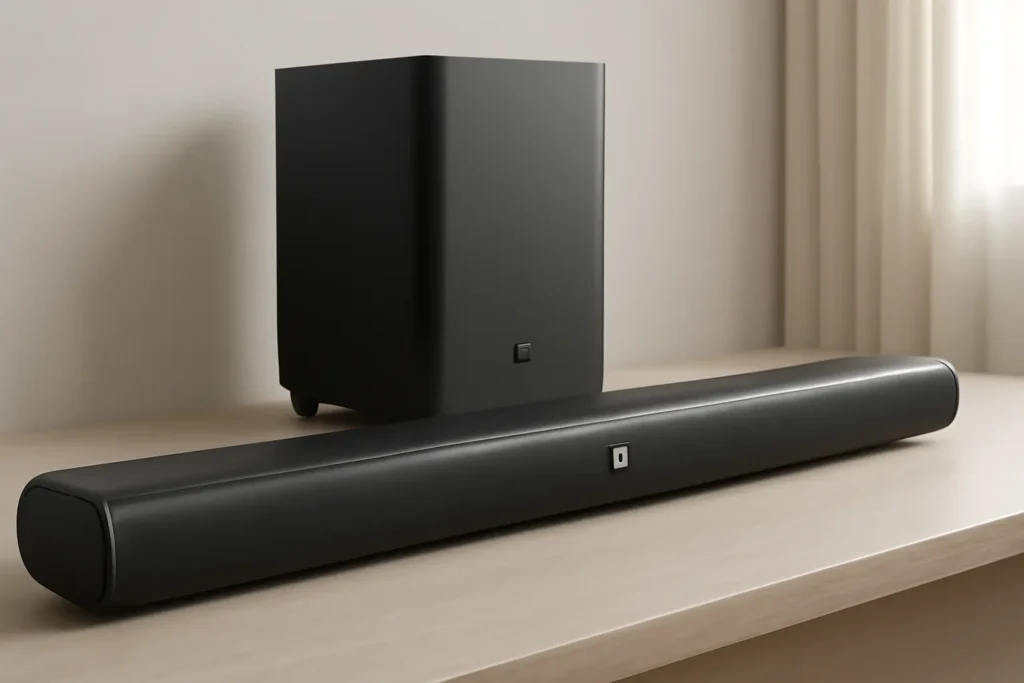 JBL Cinema SB580 Soundbar com Subwoofer Sem Fio - Dolby Atmos 220W RMS