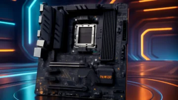 Placa Mãe ASUS TUF A620M-PLUS, AMD A620, AM5, MATX, 4xDDR5, DP, HDMI