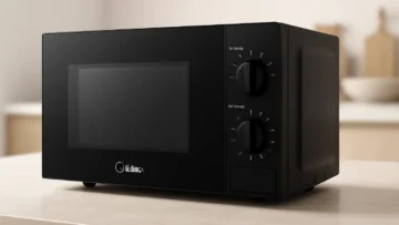 Forno Micro-ondas 20L Preto Midea 220V MRAS22 - Funcionalidade e Economia