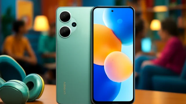 Smartphone Xiaomi Redmi Note 14 5G NFC Coral Green 8GB RAM 256GB ROM