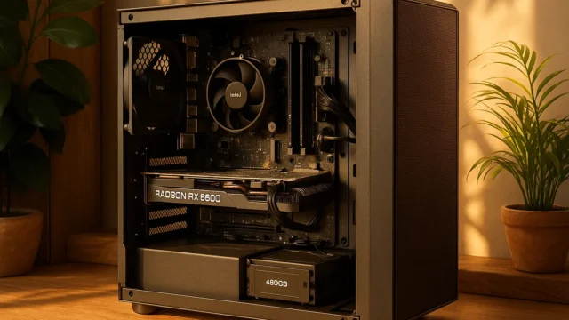 Monte seu PC: i5-12400F, RX 6600, 16GB, 480GB SSD