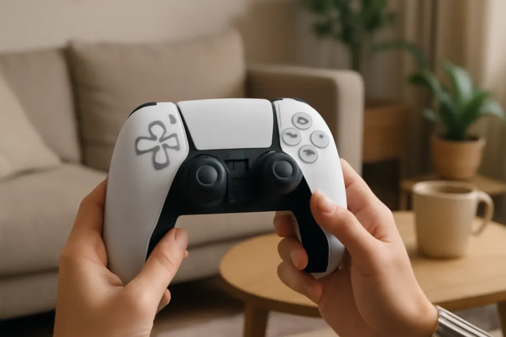 Controle Sem Fio DualSense – Design Avançado e Resposta Tátil