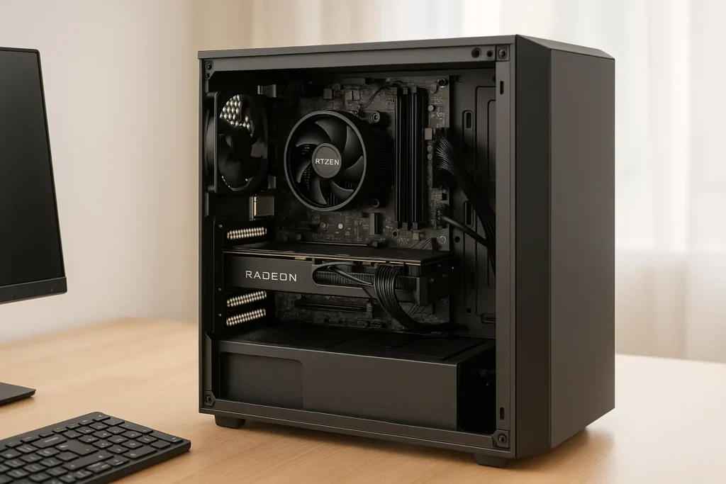 Monte seu PC: Ryzen 7 5800X, RX 6650 XT, 16GB, 480GB SSD