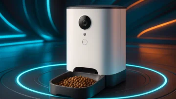 Alimentador Pet Automático com Câmera e Áudio (4L): Conforto e Tecnologia para Seu Animal de Estimação