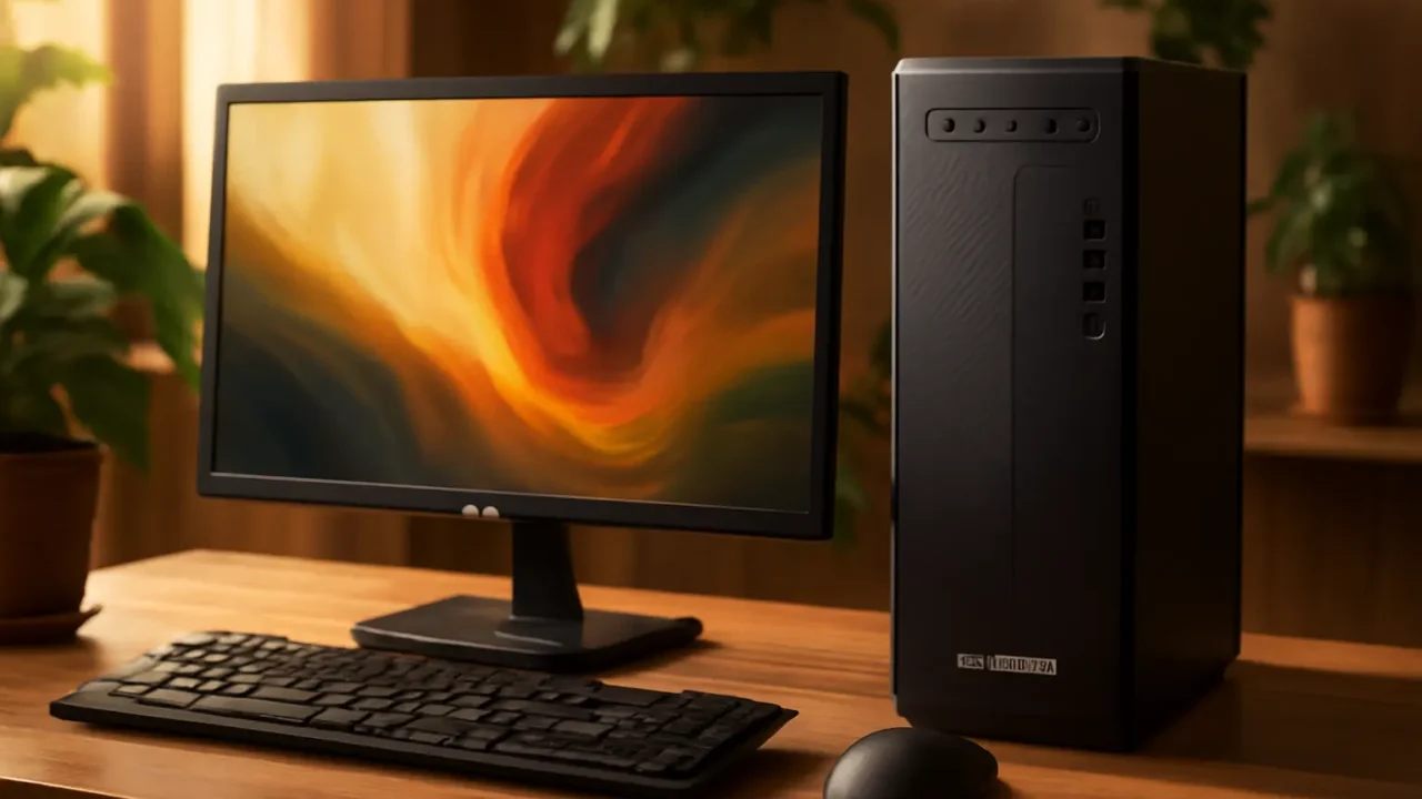 Computador Mancer Intel i3 com Monitor 19" e Kit Teclado