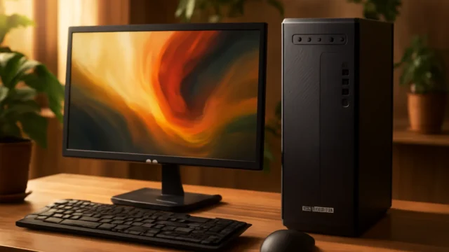 Computador Mancer Intel i3 com Monitor 19" e Kit Teclado