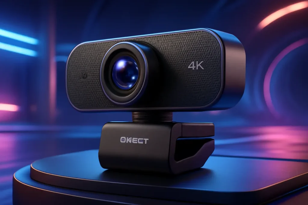 EMEET Webcam 4K S600: Webcam para Jogos e Streaming