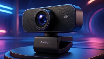 EMEET Webcam 4K S600: Webcam para Jogos e Streaming