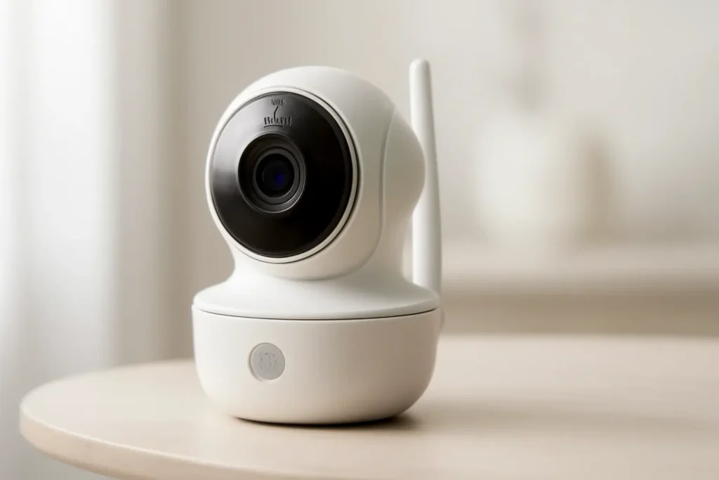 Câmera Babá Eletrônica Motorola HD Com Zoom e Wi-Fi PIP1000