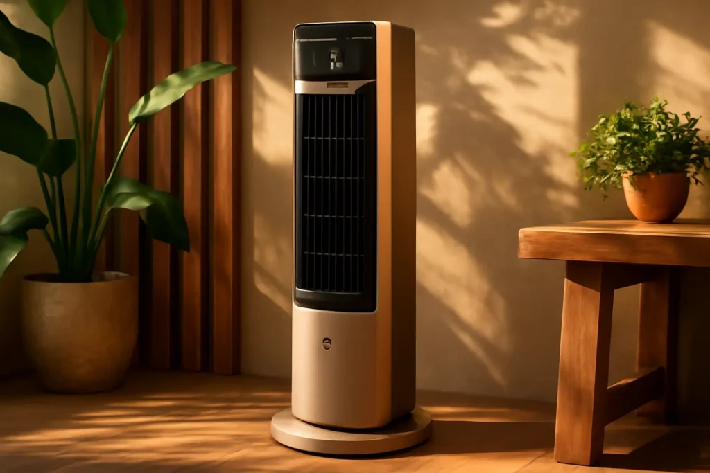 WAP Climatizador de Ar Torre CONTROL DIGITAL 3 em 1 - Climatiza, Umidifica e Ventila