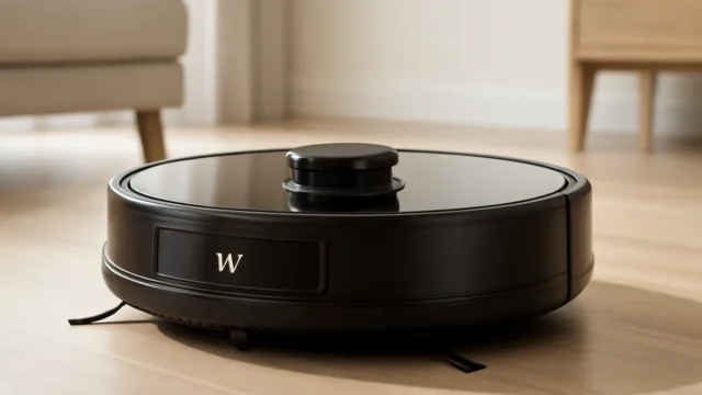 Robô Aspirador Ropo Glass 3 Preto: Mapeamento Inteligente e Esterilização UV