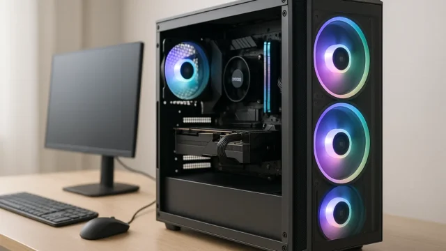 Monte seu PC: Ryzen 5 5500, RTX 4070, 16GB, 512GB SSD