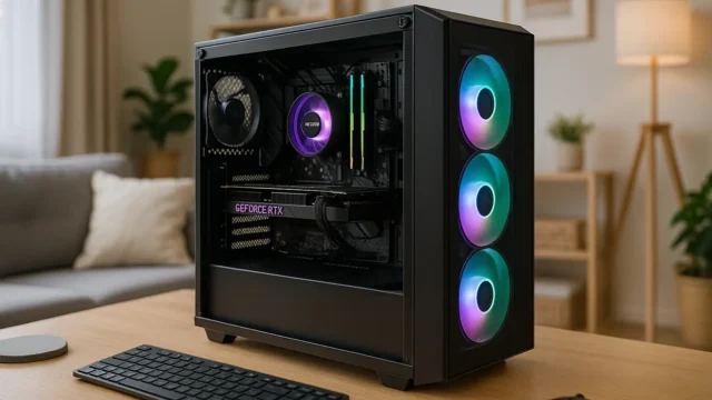 Monte seu PC: Ryzen 9 9950X3D, RTX 5070 Ti, 32GB, 2TB SSD